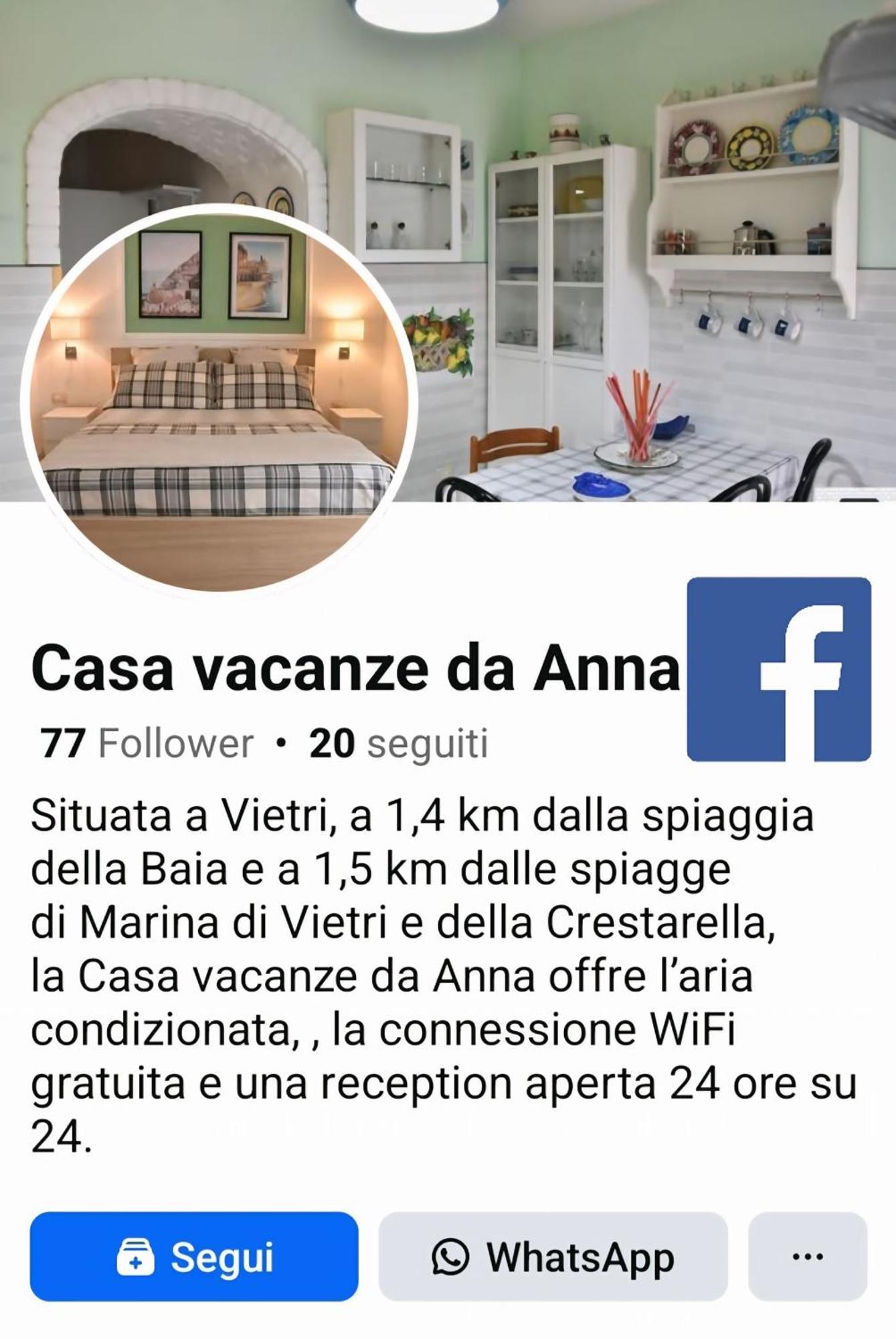 Casa Vacanze Da Anna Vietri Dış mekan fotoğraf